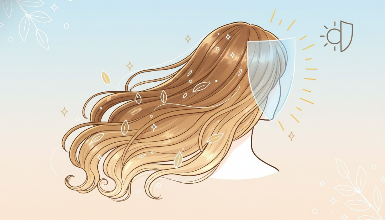 髪のパサつきや色落ちが気になりませんか？ヘアケアでのUVカット対策をやさしく解説