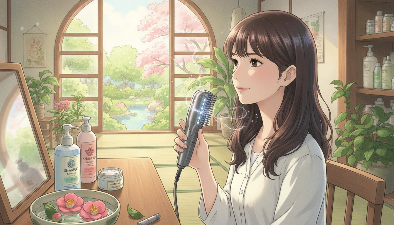 ヘアケアで注目の超音波トリートメントって？自宅でサロン級のツヤ髪を目指す方法を優しく解説