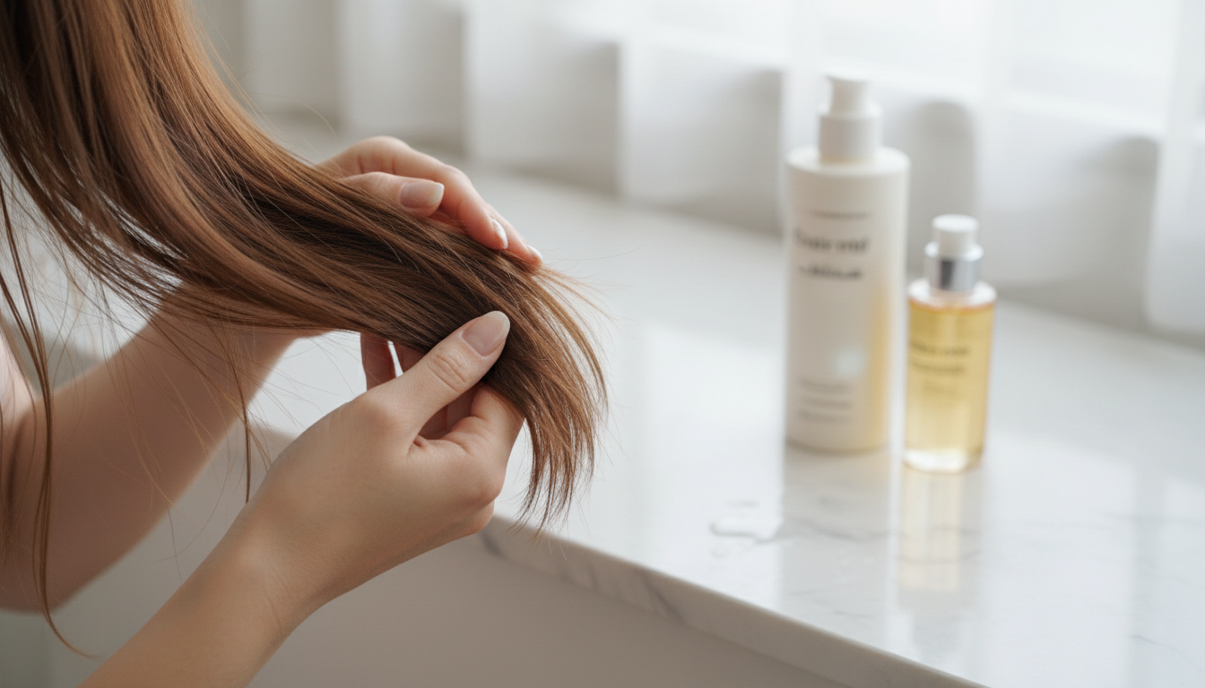 髪を内側から潤して守るなら「ヘアミルクの後にヘアオイル」が鉄則です